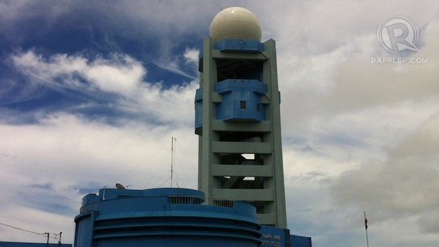 The PAGASA Weather Radar Station in Bato, Catanduanes, under the jurisdiction of the PAGASA Virac Station. Photo by KD Suarez/Rappler