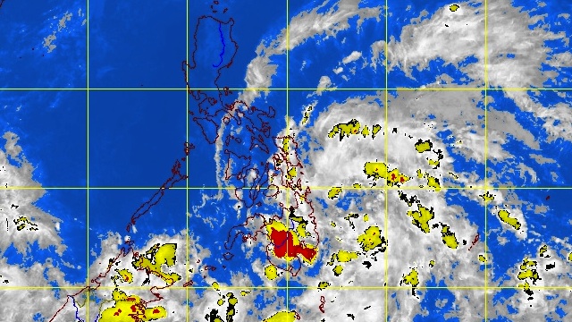 MSAT ENHANCED-IR satellite image at 4.32 pm, October 23. Image courtesy of PAGASA