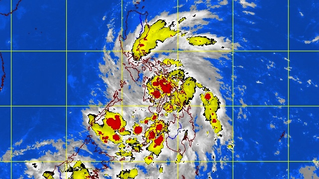 MSAT ENHANCED-IR satellite image at 10.32 pm, October 24. Image courtesy of PAGASA