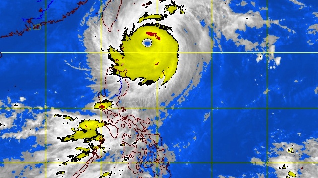 MSAT ENHANCED-IR satellite image at 5.32 pm, September 27. Image courtesy of PAGASA