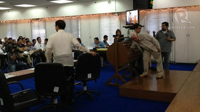 SERIES OF FIRSTS. Comelec Chair Sixto Brillantes Jr introduces changes in the poll body, including the unprecedented purge and raffle of party-list groups. File photo by Paterno Esmaquel II