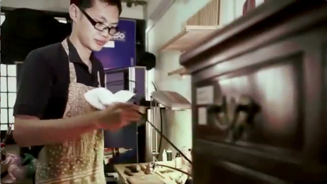 VIRTUOSO. Paul Goh is Southeast Asia's only archetier. Screengrab courtesy of Cream Silk