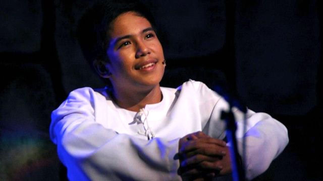 BJ 'TOLITS' FORBES AS the young Filipino soon-to-be saint in 'Pedro Calungsod: Batang Santo,' a stage play from Wings Entertainment. Image from Mell T. Navarro's Facebook page