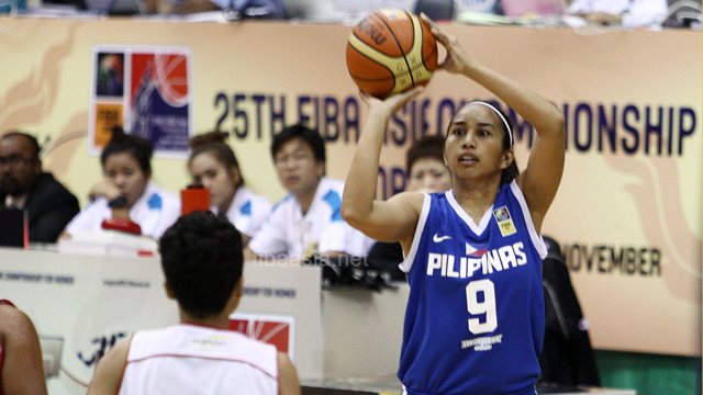 SILVER. The country's national women's basketball team will be taking home the silver medal in the 27th SEA Games following a Myanmar blowout. File photo by FIBA Asia