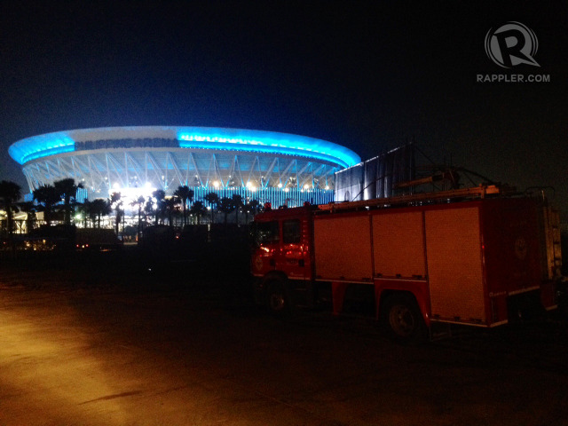 'LARGEST THEATER.' The 55,000-seater Philippine Arena is set to be inaugurated days before the centennial of the Iglesia ni Cristo. Photo by George Moya/Rappler