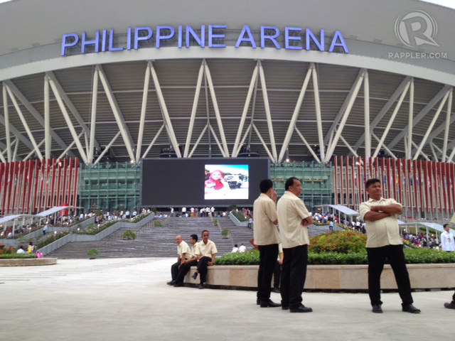 'FOR ALL.' The Iglesia ni Cristo says it can offer the Philippine Arena for use by groups aside from their church. Photo by George Moya/Rappler