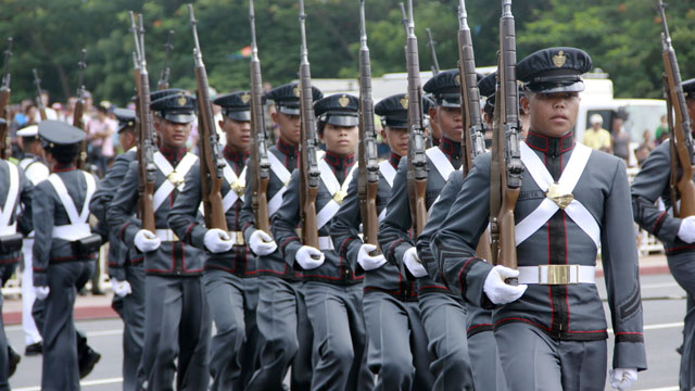 MARCH ON. The Philippine Military Academy opens applications for AY 2013-2014.