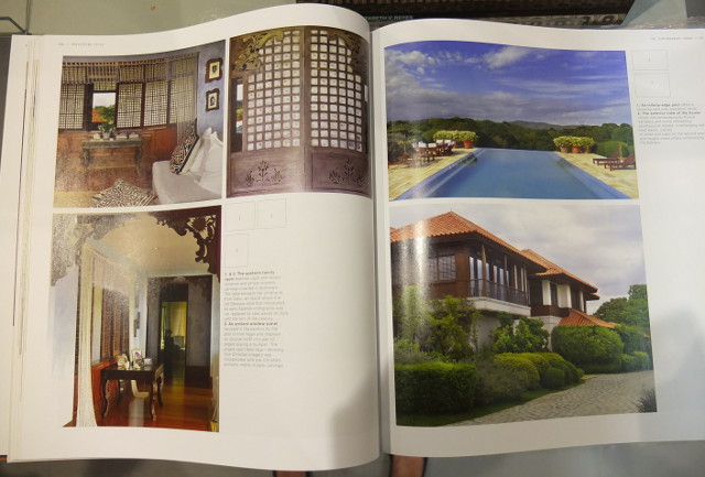 CLASSIC TO CONTEMPORARY. These pages from 'Philippine Style' show Luca Tettoni's photography of awe-inspiring interiors and exteriors