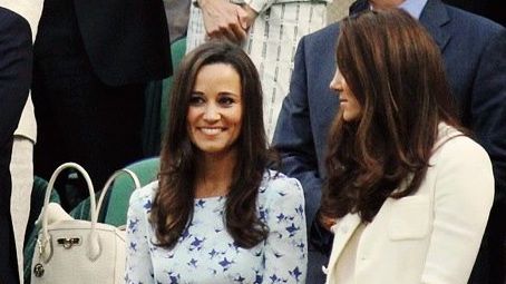 PIPPA MIDDLETON WITH SISTER Catherine, the Duchess of Cambridge. Image from Facebook (Pippa-Middleton.co.uk)