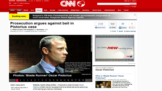 Screen shot from CNN.