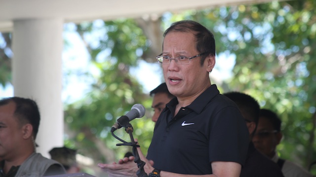 AQUINO ASSURANCES. President Benigno Aquino III gives assurances the military can contain the rebels in Zamboanga. Malacañang Photo Bureau