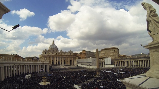 CHURCH PLAGUE. Men of the Vatican, too, worsen the sex trade problem. File photo from AFP