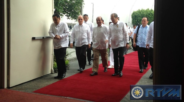 SIGNIFICANT INITIATIVES. President Benigno Aquino III enters the Good Governance Summit where he launches his administration's Cashless Purchase Card System and Open Data portal aimed at improving transparency and accountability. RTVM