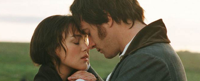 'I LOVE YOU ARDENTLY.' In the 2005 movie by Joe Wright, Keira Knightley plays Lizzie Bennet and Matthew Macfadyen plays Mr. Darcy. Photo from Pride and Prejudice Movie Facebook page