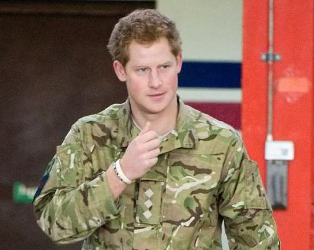 "NO SUCH THING AS PRIVACY," laments Prince Harry. Photo from the Prince Harry Facebook page