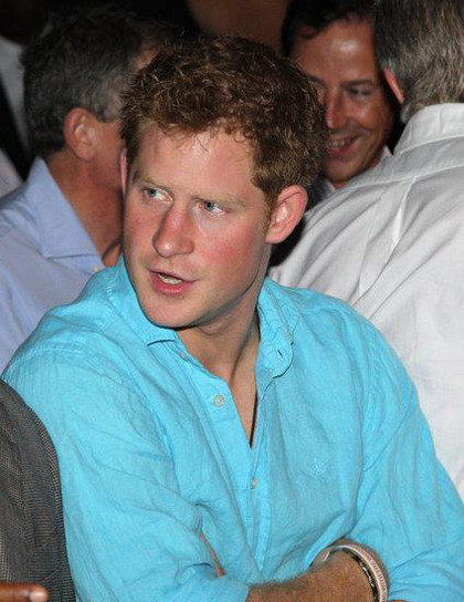 Photo from the Prince Harry Facebook page