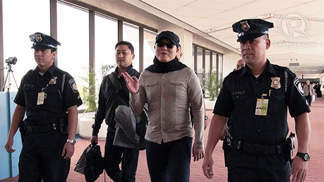 PSY IN MANILA. The K-pop sensation arrived in NAIA on February 16. All photos by Jedwin Llobrera