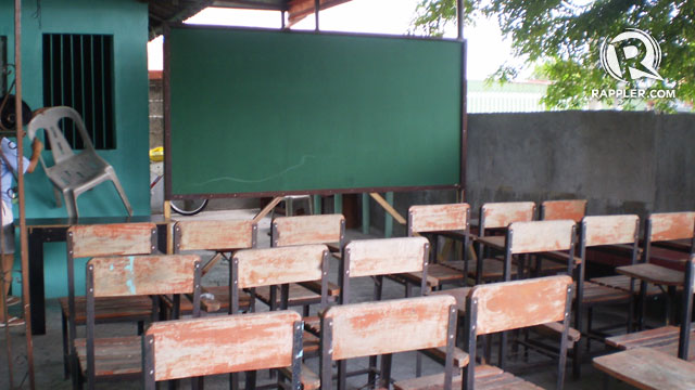 DBM AIMS TO CLOSE CLASSROOM GAP. DBM releases P10-B for classroom construction. Photo by Josephine Hebrona