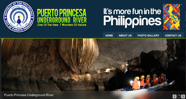ONLINE BOOKING. Tourists can now reserve slots online to visit the Puerto Princesa Underground River. Screenshot of http://ppur.com.ph/ 