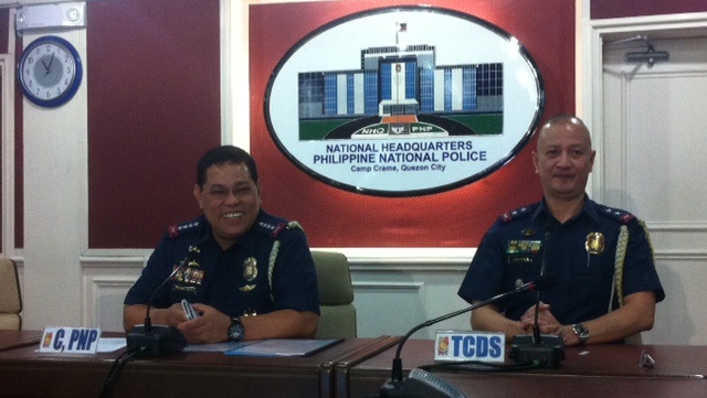QUESTIONS. Philippine National Police Chief Alan Purisima, left, says there are many unanswered questions regarding the July 15 incident. Photo by Rappler