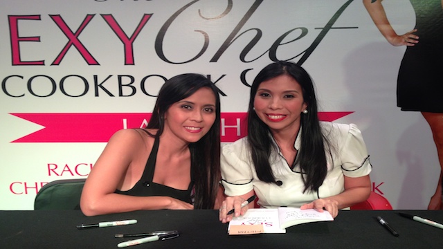 SISTER ACT. Sexy Chef is now a book, courtesy of Rachel and Barni Alejandro. Photo by Marga Deona