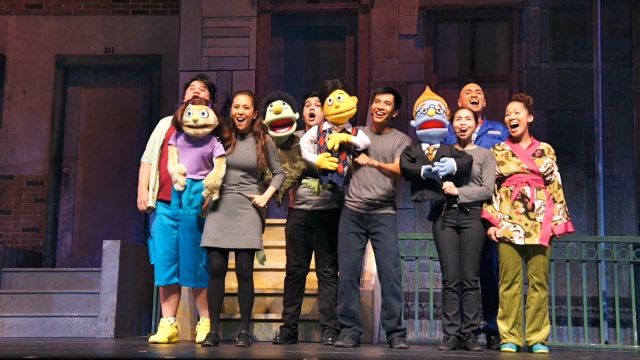 THE OPENING NUMBER OF 'Avenue Q' in Singapore. Photo by Bobby Garcia