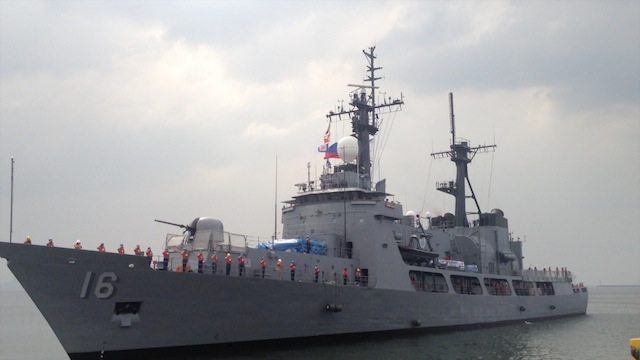 MOST CAPABLE: Philippine Navy's BRP Ramon Alcaraz. Photo by Carmela Fonbuena/Rappler