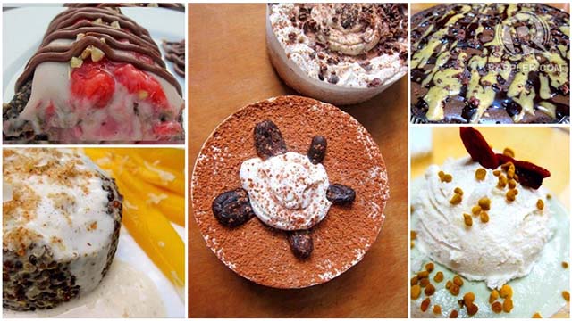 SWEET! Can you believe these sweet, decadent desserts are all raw and vegan? Photos from Dahon Kusina