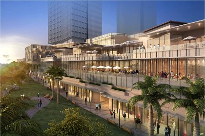 PREMIUM RETAIL. A 4-level premium lifestyle hug will feature premium stores, luxury stopes, refined leisure activities, and fine dining options. Photo courtesy of Ayala Land.