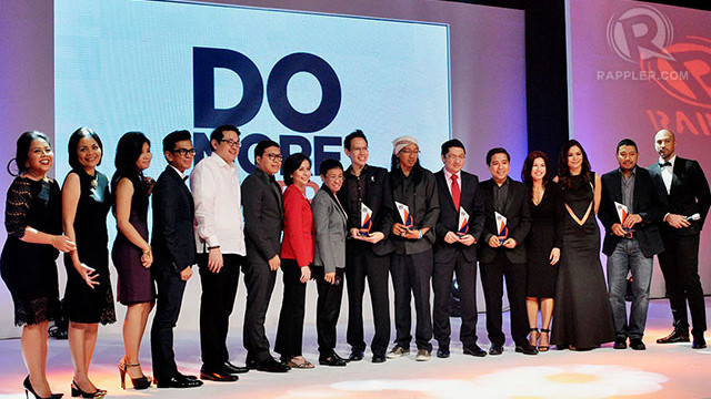 RECOGNITION. Rappler and Rexona team up to award individuals who do more. Photo by LeAnne Jazul/Rappler