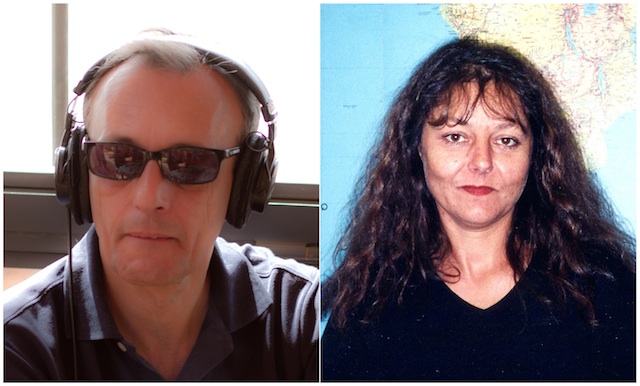 BACK HOME. A composite image of two undated handout pictures provided by Radio France International (RFI) shows RFI journalists Claude Verlon (L) and Ghislaine Dupont (R). Their bodies were brought home to France from Mali, where they were killed, on November 5, 2013. EPA/RFI / Handout