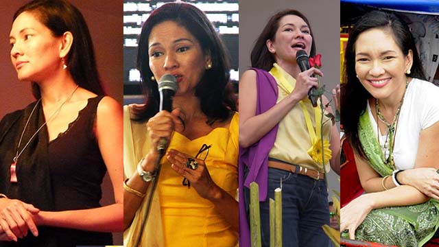 THE SASH. Risa Hontiveros won't be seen on the campaign trail without her sash. All photos from the Risa Hontiveros Facebook page
