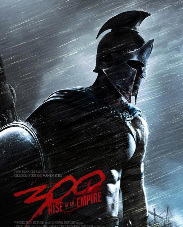 DO BATTLE. Greek general Themistocles is the hero of the '300' sequel. Photo from the '300:Rise of an Empire' Facebook page