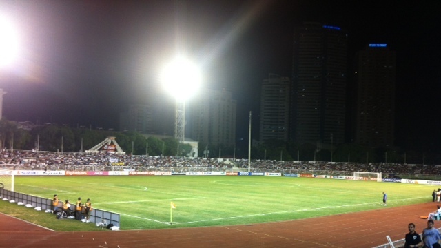 LEAVING RIZAL? The Azkals may soon leave Rizal Memorial Stadium for a new home if FIFA approves a proposal by the Philippine Football Federation to build a turf pitch in Sta. Rosa, Laguna. Photo by Natashya Gutierrez.