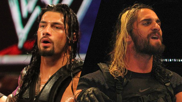 WWE wants you to believe Roman Reigns vs Seth Rollins is an important PPV match but will give it away free on RAW. Photos from Wikipedia
