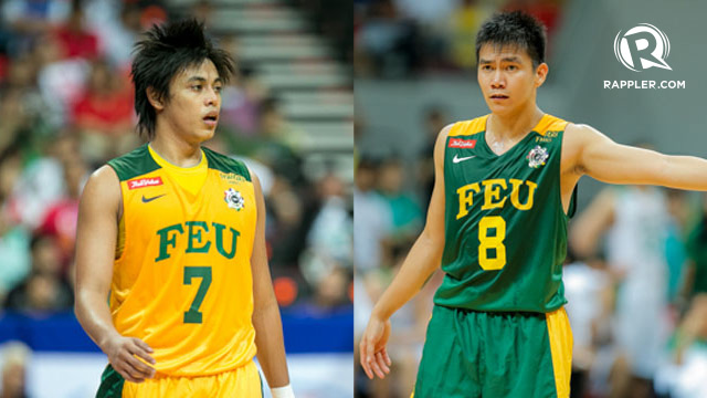 YOUNG GUNS. FEU backcourt Terrence Romeo and RR Garcia will continue to team up in the PBA. Photo by Rappler