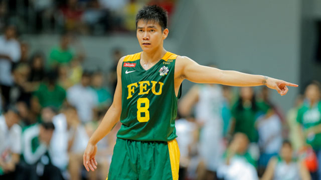 SUSPENDED. Garcia will miss FEU's game against UE. Photo by Rappler/Mark Marcaida.