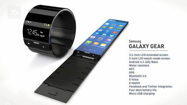 Youm? Another possible leaked image of the Samsung Galaxy Gear. Photo from the Samsung Galaxy Gear Facebook Fan Page