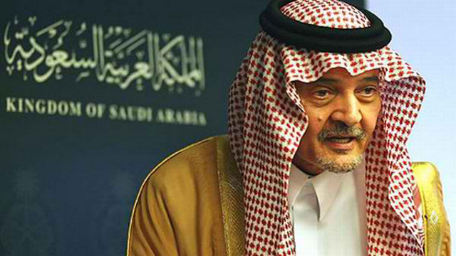 Saudi Foreign Minister Saud al-Faisal. Photo from AFP