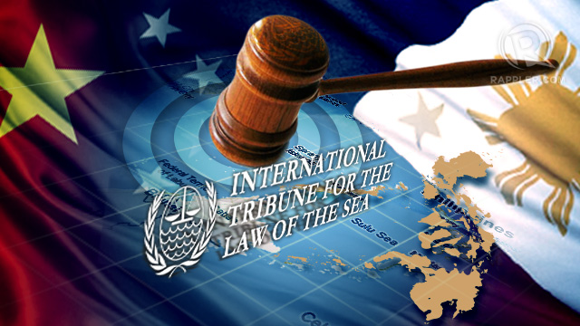 COURT WILL DECIDE The Philippines will take China to international court over their territorial dispute in the South China Sea. Graphic by Mich Garcia