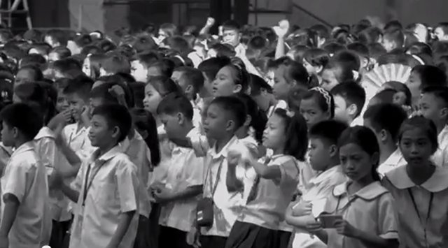 EDUCATION PROBLEM. In the Philippines, 58% of Filipino students do not graduate from high school. Screenshot from Teach for the Philippines video.