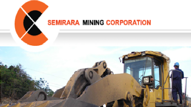 Semirara Mining reports higher earnings for 2012. Screenshot of company website