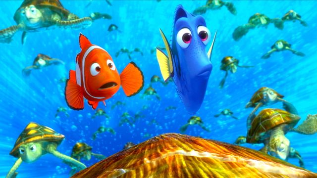 IT'S TIME TO SEE Marlin and Dory in digital 3D