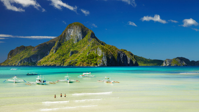 EL NIDO, PALAWAN. Majestic limestone formations make El Nido one of the best beaches in the Philippines, and according to CNN, the world.