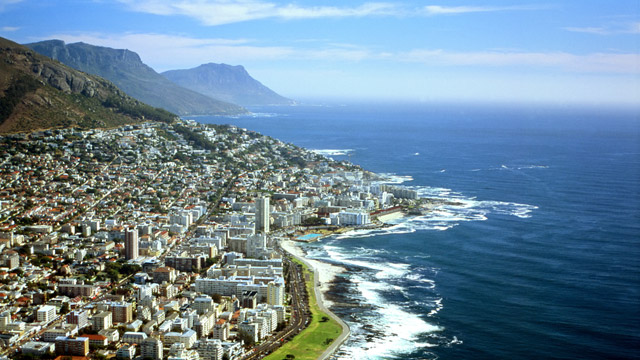 View of Capetown, Africa