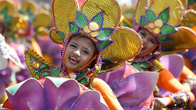 PIT SENYOR! Colors and smiles filled the #Sinulog2013 Grand Parade, regarded as the 'Philippine Mardi Gras.' All photos by Charlie Saceda