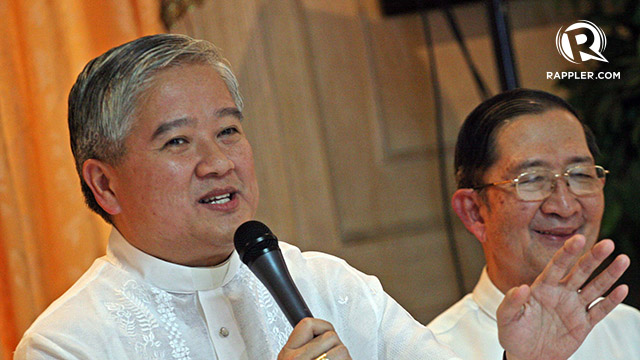 'CRITICAL COLLABORATION.' Newly elected CBCP president Socrates Villegas says he will adopt 'critical collaboration' with the government – a stance adopted by Sin as well. Photo by Arcel Cometa