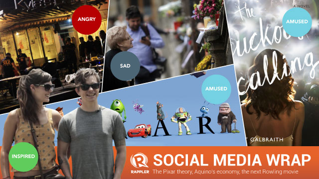 Sampul Media Sosial: Teori Pixar, Aquino, Rowling