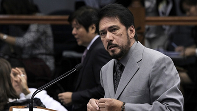 ANTI-RH HOUR. Senate Majority Leader Vicente Sotto III will deliver a two-part speech against the RH bill starting Wednesday. File photo from Senate website 