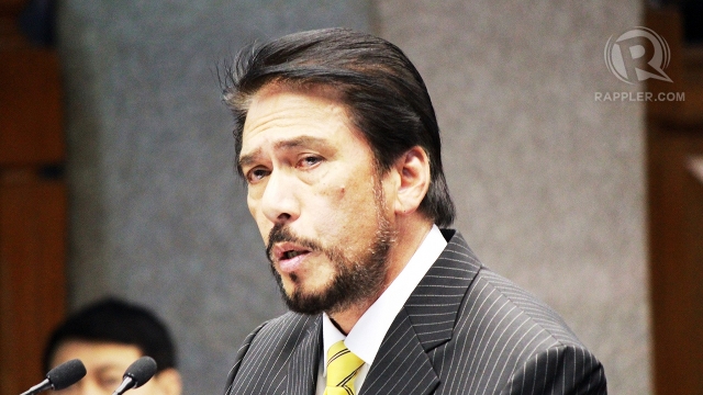 'CYBERBULLIED' LAWMAKER. Senator Vicente Sotto III has wanted a law against cybercrime, which President Benigno Aquino III has recently signed. 